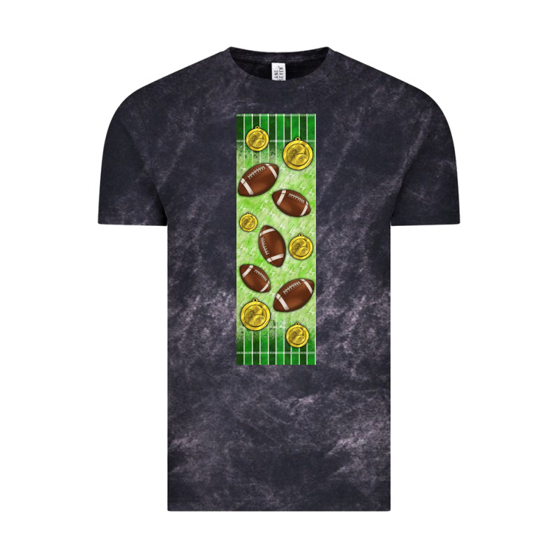 American Football With Lightning Bolt  Pen Wrap Vintage Tee by BundleAndBundleShop | Teevron