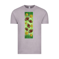 Vintage Zinc american football with lightning bolt  pen wrap Vintage Tee - BundleAndBundleShop