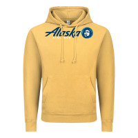 Vintage Mustard alaska eskimo Vintage Hoodie - linhVisuals