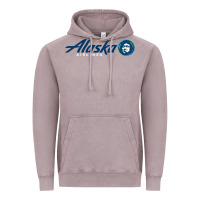 Vintage Zinc alaska eskimo Vintage Hoodie - linhVisuals