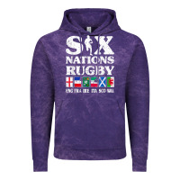 Cloud Purple rugby 6 nations england france ireland italy scotland wales t shirt Vintage Hoodie - linhVisuals