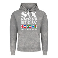 Cloud Rock rugby 6 nations england france ireland italy scotland wales t shirt Vintage Hoodie - linhVisuals