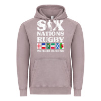 Vintage Zinc rugby 6 nations england france ireland italy scotland wales t shirt Vintage Hoodie - linhVisuals