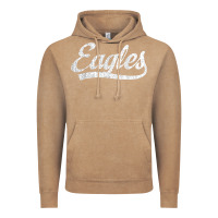 Vintage Coffee eagles school sports fan team spirit mascot gift Vintage Hoodie - linhVisuals
