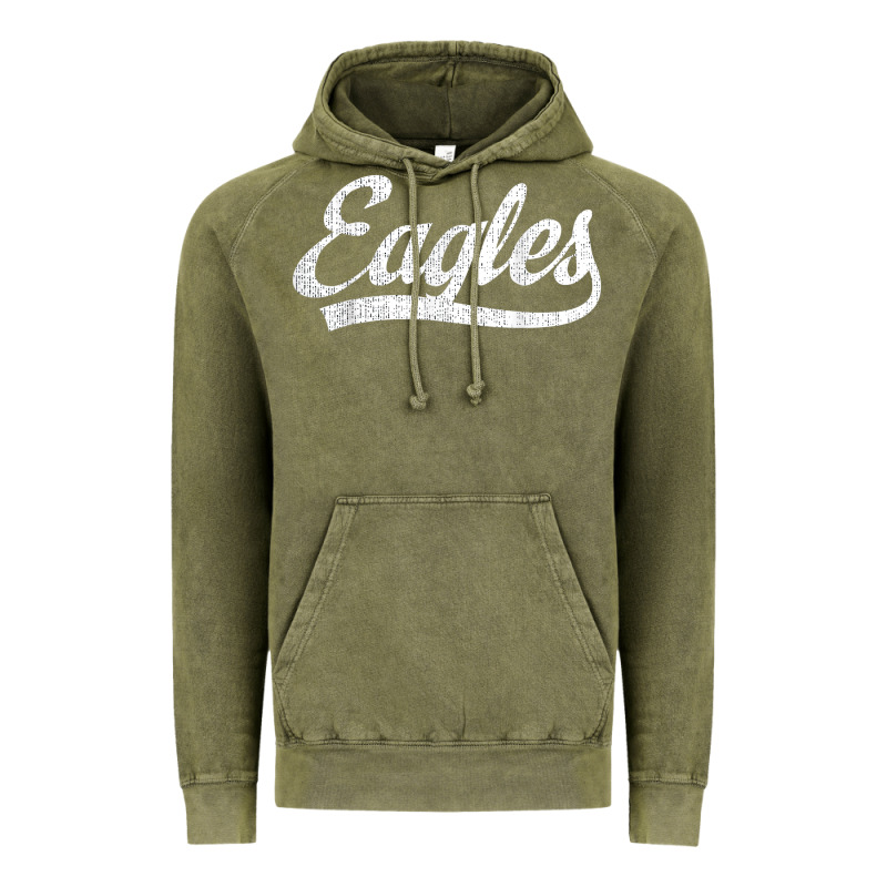 Eagles School Sports Fan Team Spirit Mascot Gift Vintage Hoodie by linhVisuals | Teevron