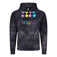 Cloud Black easter egg hunting squad kindergarten squad girls boys kids Vintage Hoodie - linhVisuals