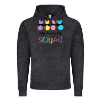 Vintage Black easter egg hunting squad kindergarten squad girls boys kids Vintage Hoodie - linhVisuals