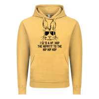 Vintage Mustard sunglass bunny hip hop hippity  easter gift  mens & womens t shirt Vintage Hoodie - linhVisuals