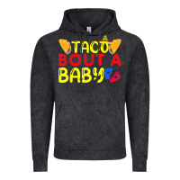 Vintage Black taco bout a baby pregnancy announcement cinco de mayo party t shirt Vintage Hoodie - linhVisuals