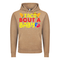 Vintage Coffee taco bout a baby pregnancy announcement cinco de mayo party t shirt Vintage Hoodie - linhVisuals