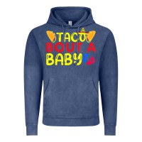 Vintage Denim taco bout a baby pregnancy announcement cinco de mayo party t shirt Vintage Hoodie - linhVisuals