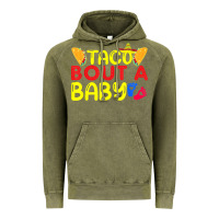 Vintage Olive taco bout a baby pregnancy announcement cinco de mayo party t shirt Vintage Hoodie - linhVisuals