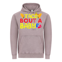 Vintage Zinc taco bout a baby pregnancy announcement cinco de mayo party t shirt Vintage Hoodie - linhVisuals