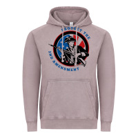 Vintage Zinc american patriot Vintage Hoodie - linhVisuals