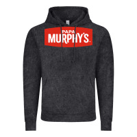 Vintage Black papa murphy's Vintage Hoodie - linhVisuals