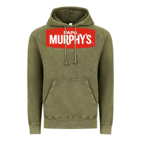 Vintage Olive papa murphy's Vintage Hoodie - linhVisuals