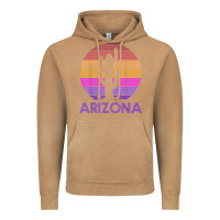 Vintage Camel arizona   vintage retro cactus souvenir gift t shirt Vintage Hoodie - linhVisuals