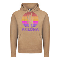 Vintage Coffee arizona   vintage retro cactus souvenir gift t shirt Vintage Hoodie - linhVisuals