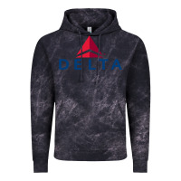 Cloud Black DELTA Vintage Hoodie - linhVisuals