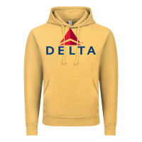 Vintage Mustard DELTA Vintage Hoodie - linhVisuals