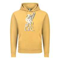 Vintage Mustard LIVERPOOL CLUB POPULAR Vintage Hoodie - linhVisuals