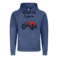 Vintage Denim mountain explorer Vintage Hoodie - linhVisuals
