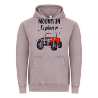 Vintage Zinc mountain explorer Vintage Hoodie - linhVisuals