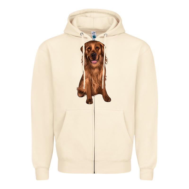 Labrador Zipper Hoodie by JahusDesignShop | Teevron