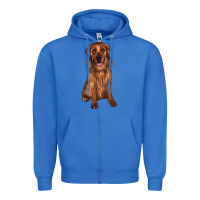 True Royal labrador Zipper Hoodie - JahusDesignShop