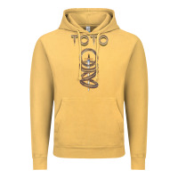 Vintage Mustard TOTO ROCK Vintage Hoodie - linhVisuals