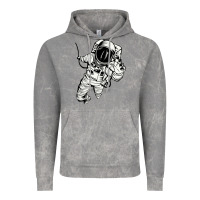 Cloud Rock astronaut in the space Vintage Hoodie - linhVisuals