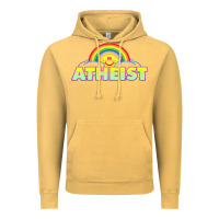 Vintage Mustard atheist2 Vintage Hoodie - linhVisuals