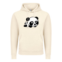 Vintage Artic baby panda bear Vintage Hoodie - linhVisuals