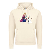 Vintage Artic olaf and  elsa Vintage Hoodie - linhVisuals