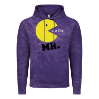Cloud Purple Mr Pacman Vintage Hoodie - linhVisuals