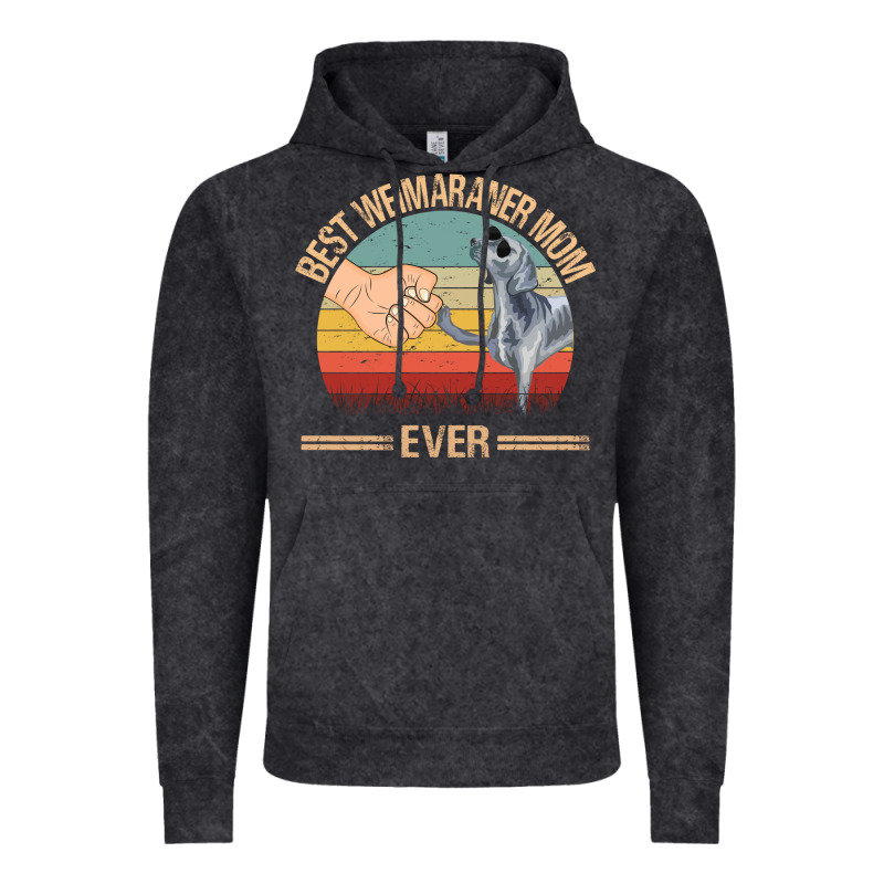 Best Weimaraner Mom Ever Mom Gift Mother's Day Vintage Hoodie by linhVisuals | Teevron