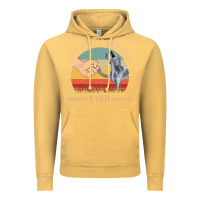 Vintage Mustard best weimaraner mom ever mom gift mother's day Vintage Hoodie - linhVisuals
