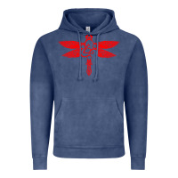 Vintage Denim coheed and cambria dragonfly Vintage Hoodie - linhVisuals