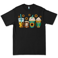 Black yellowstone coffee cups Premium Tee - OliviaCreatesArt