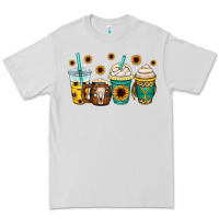 Dove Grey yellowstone coffee cups Premium Tee - OliviaCreatesArt