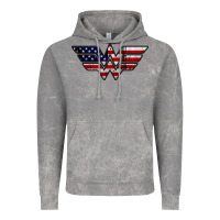 Cloud Rock Wonder woman american flag Vintage Hoodie - linhVisuals
