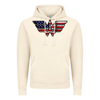 Vintage Artic Wonder woman american flag Vintage Hoodie - linhVisuals