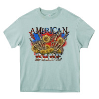 Arona American babe 4th of july Heavy Core Tee - CowGirlArtShop