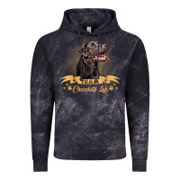 Cloud Black labrador retriever team chocolate lab funny Vintage Hoodie - linhVisuals