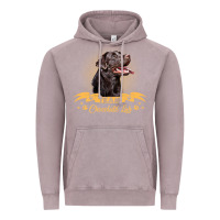 Vintage Zinc labrador retriever team chocolate lab funny Vintage Hoodie - linhVisuals