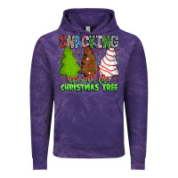 Cloud Purple Snacking Around The Christmas Tree Vintage Hoodie - CowhideDigitalArt