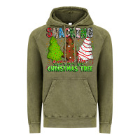Vintage Olive Snacking Around The Christmas Tree Vintage Hoodie - CowhideDigitalArt