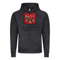 Vintage Black Lake Forest College Vintage Hoodie - linhVisuals
