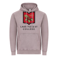 Vintage Zinc Lake Forest College Vintage Hoodie - linhVisuals