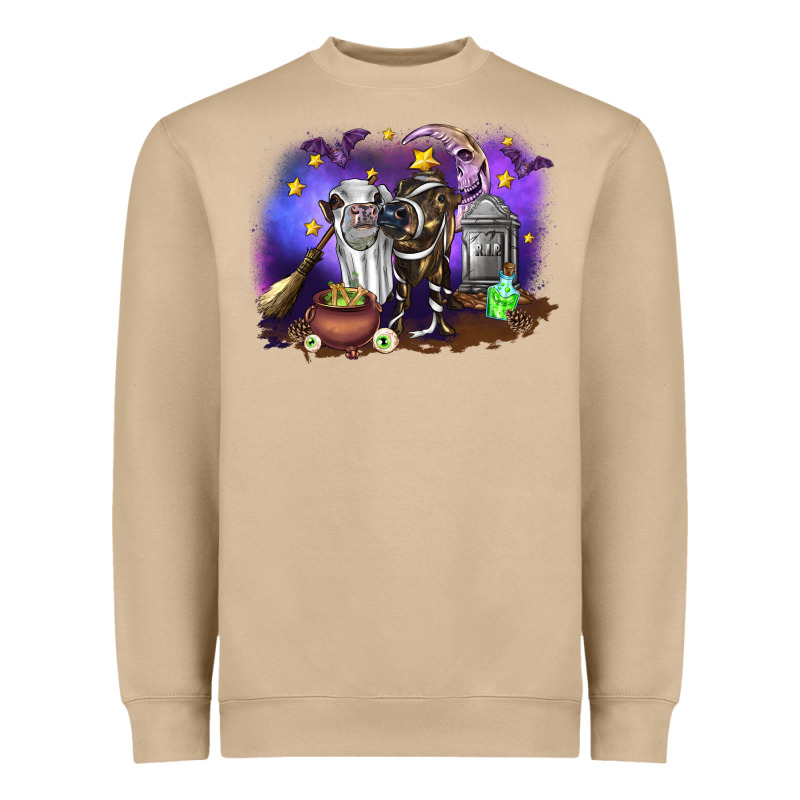 Cow Halloween Heavyweight Sweatshirt by RanaPortraitStore | Teevron
